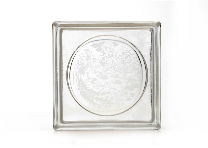 Etched Dragon Glass Blocks